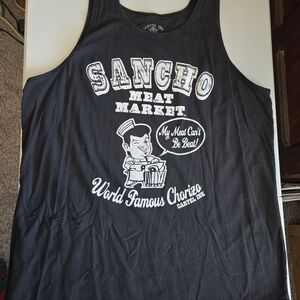 Black Sancho Meat Market Tank Top